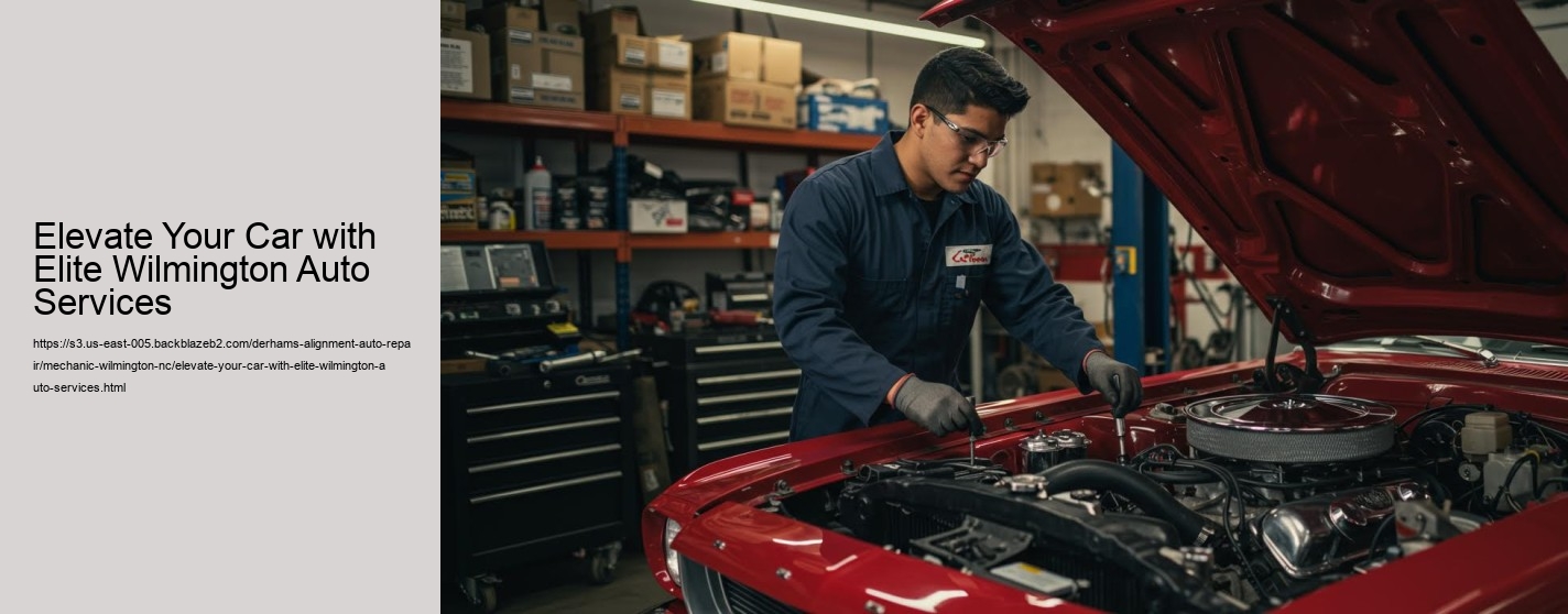 Elevate Your Car with Elite Wilmington Auto Services