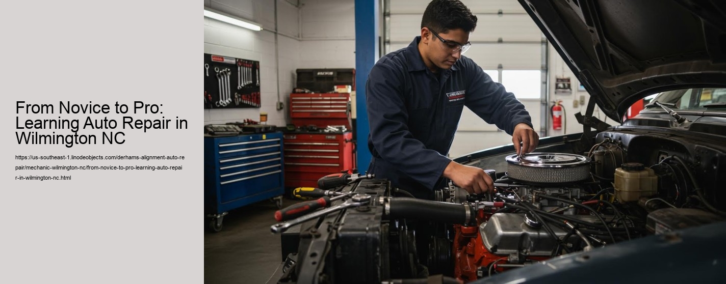 From Novice to Pro: Learning Auto Repair in Wilmington NC