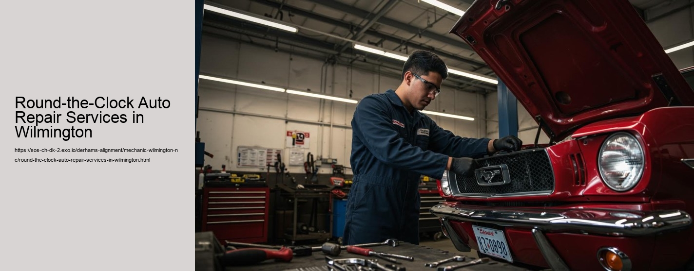 Round-the-Clock Auto Repair Services in Wilmington