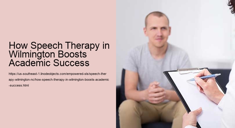 How Speech Therapy in Wilmington Boosts Academic Success